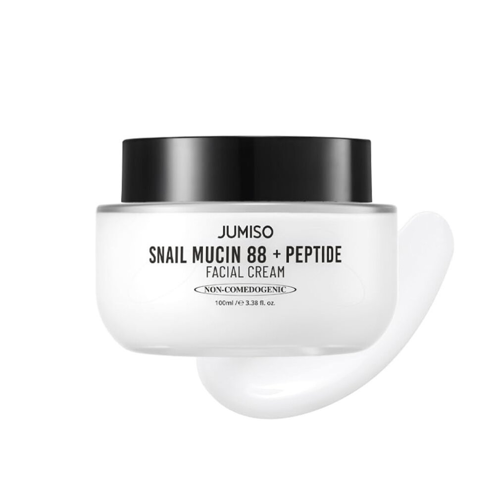 Jumiso Snail Mucin 88 + Peptide Facial Cream Non-Comedogenic 100ml Skin Moisturi